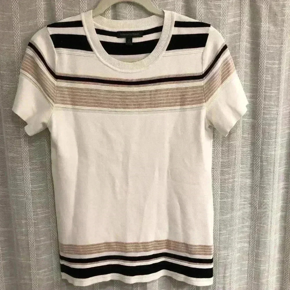 Banana Republic Striped Blouse - Picture 1 of 1